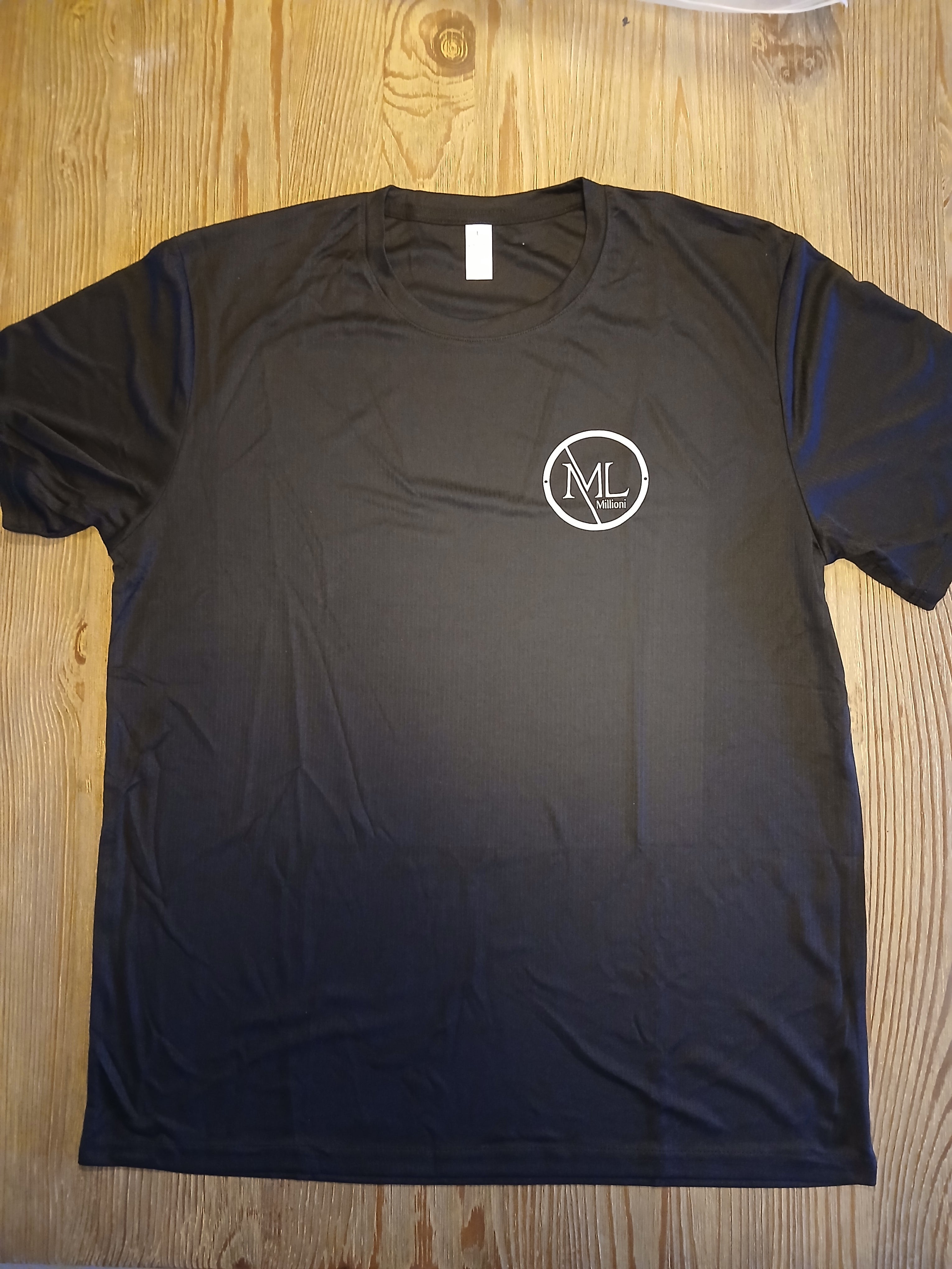 Millioni t-shirt - Zwart