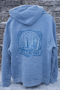 Millioni Hoodie - Lichtblauw