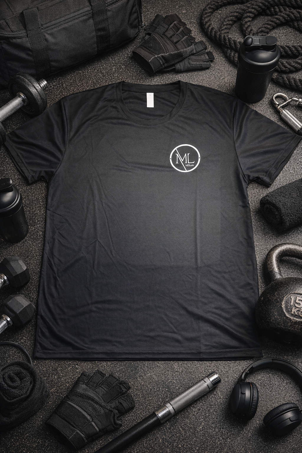 Millioni t-shirt - Zwart