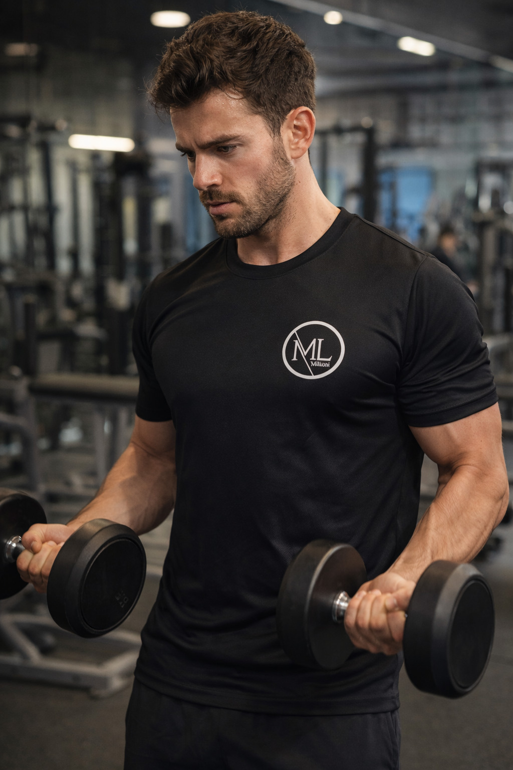 Millioni t-shirt - Zwart