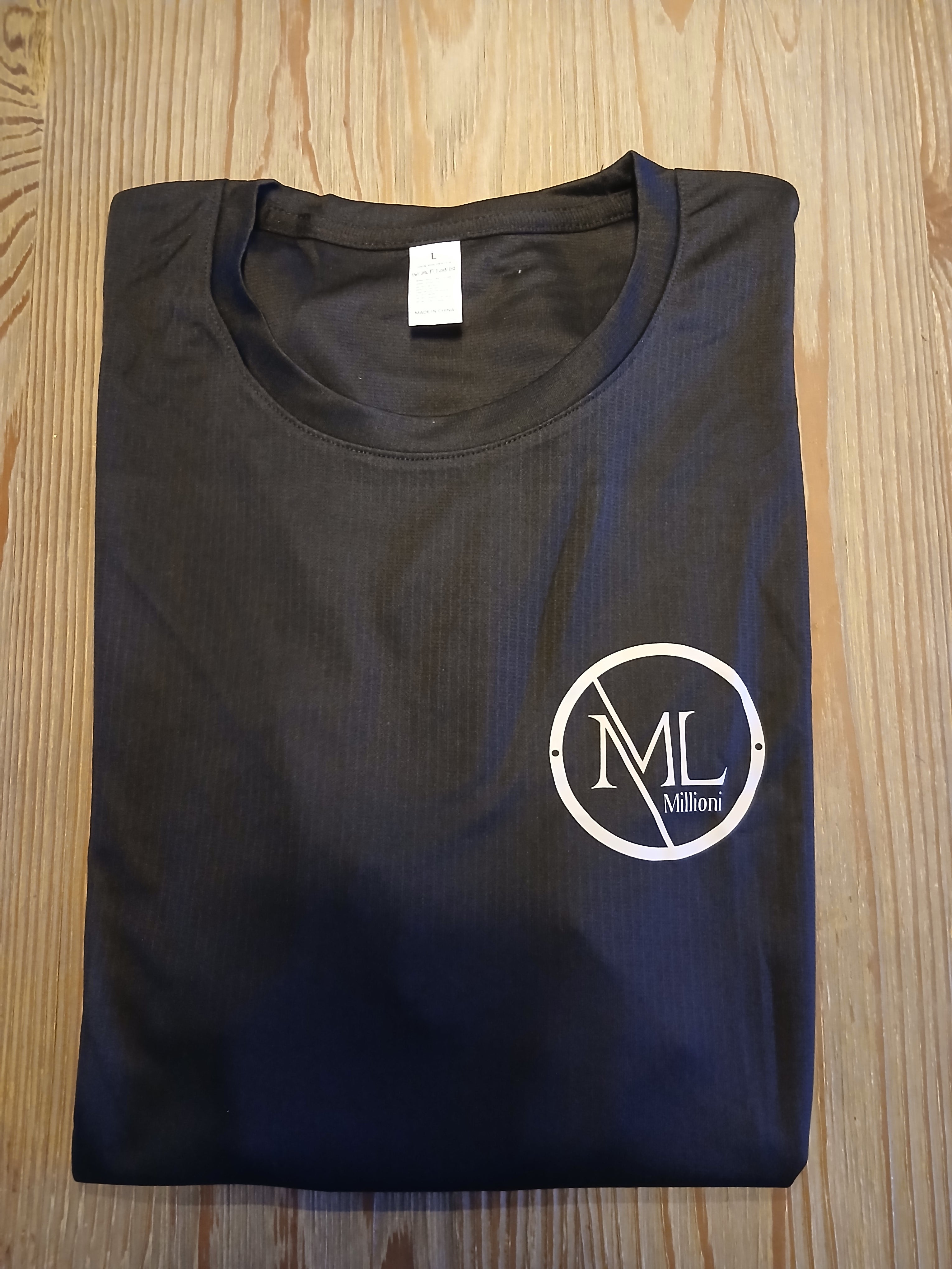 Millioni t-shirt - Zwart